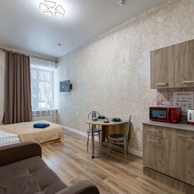 Апартаменты-студия, 29 м², 1/2 эт.