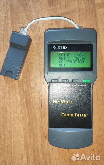 Сетевой LAN-тестер SC8108