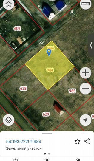 Участок 10 сот. (СНТ, ДНП)