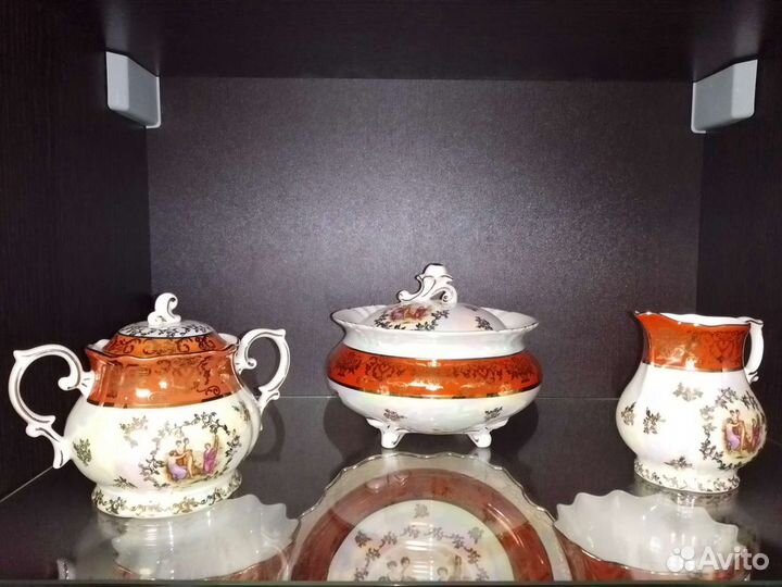 Сервиз чайный Оскар Шлегельмильх гдр 1958 год