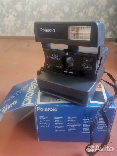 Polaroid 636 closeup