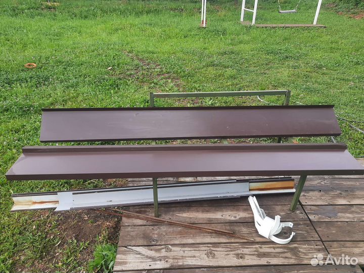 Отливы цокольные