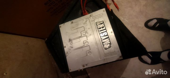 Сабвуфер и усилитель мистери