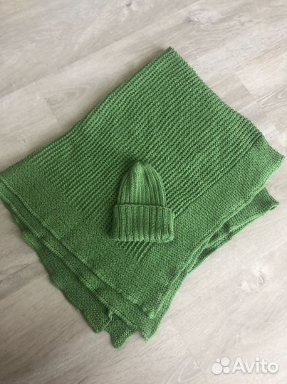 Плед детский вязаный ручная работа на выписку