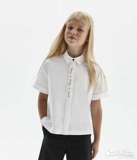Школьная форма Silver spoon рубашка 134