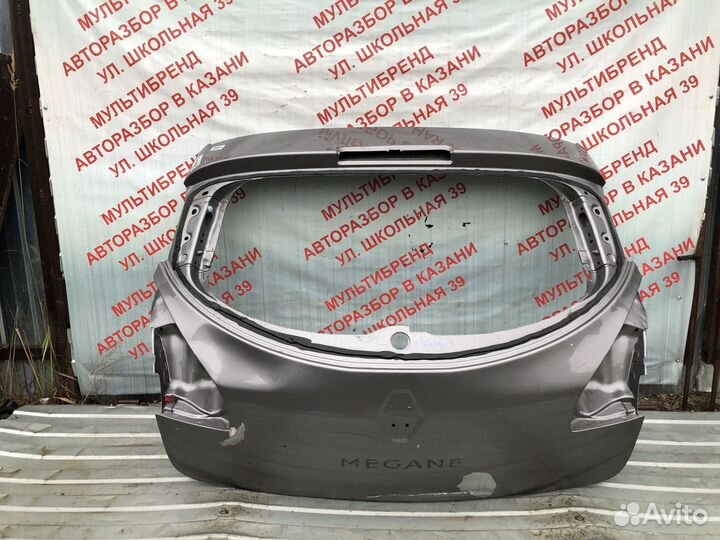 Крышка дверь багажника Рено Меган 3