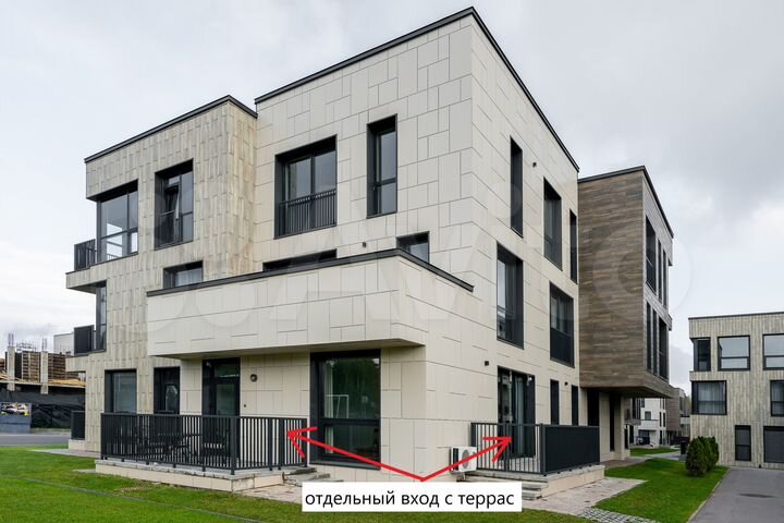 1-к. апартаменты, 46 м², 1/3 эт.