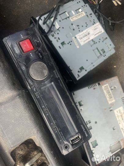 Магнитола alpine ute 72bt