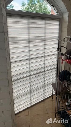 Рулонные шторы зебра