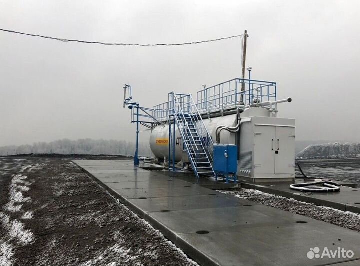 Контейнерная АЗС для нужд предприятия