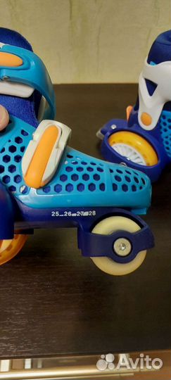 Роликовые коньки детские раздвижные
