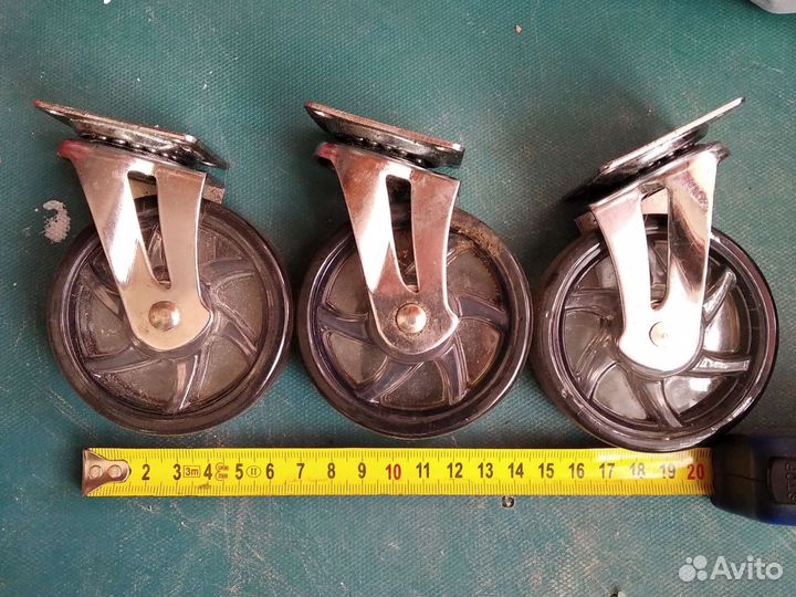 Колёсики для мебели, тележки