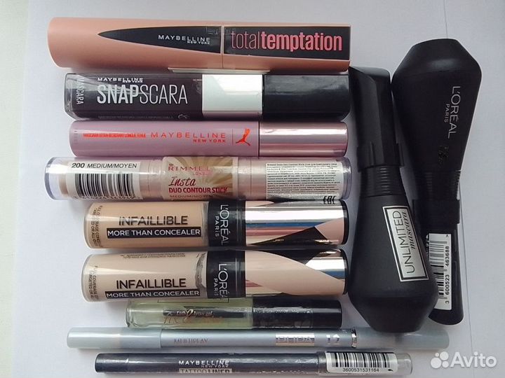 Тушь Loreal Буржуа Pupa помада хайлайтер тон пудра