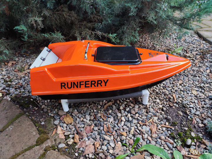 Прикормочный карповый кораблик Runferry Solo V2