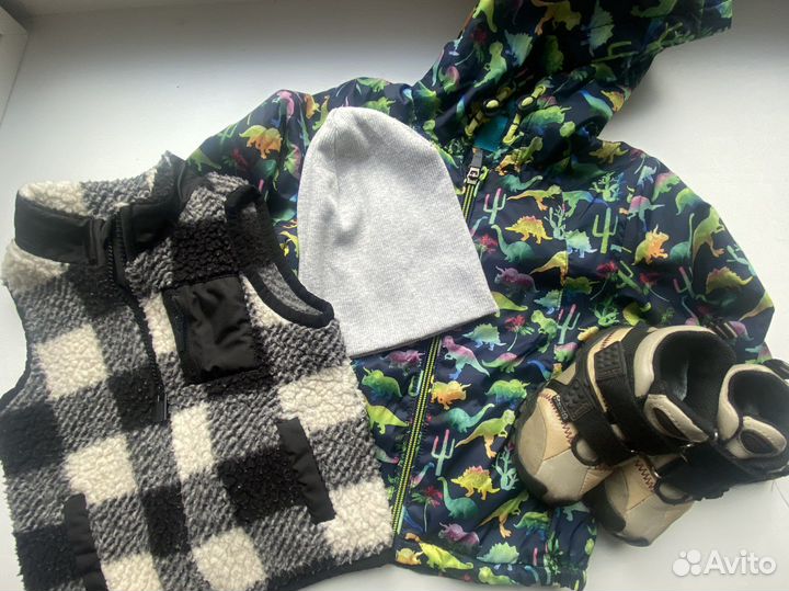 Вещи и обувь пакетом на мальчика 80,86,92