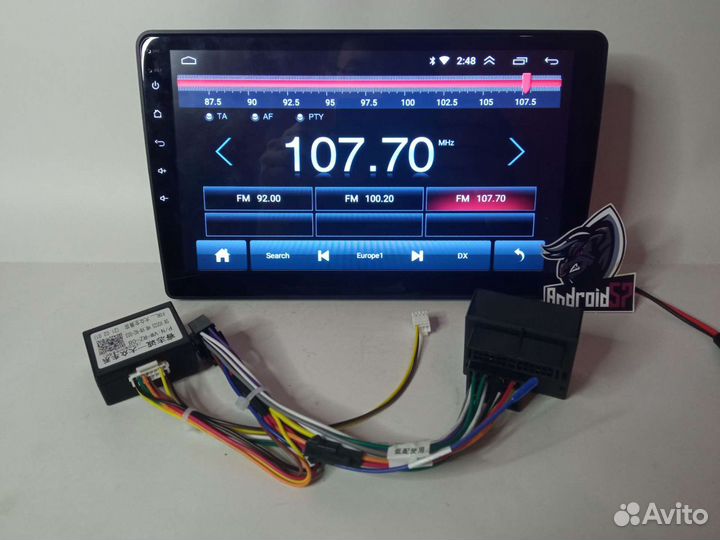 Магнитола volkswagen Skoda 10 дюймов