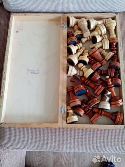 Шахматы деревянные большие СССР