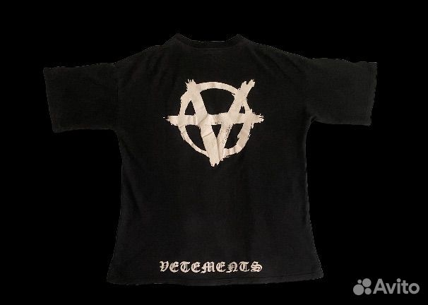 Футболка vetements anarchy