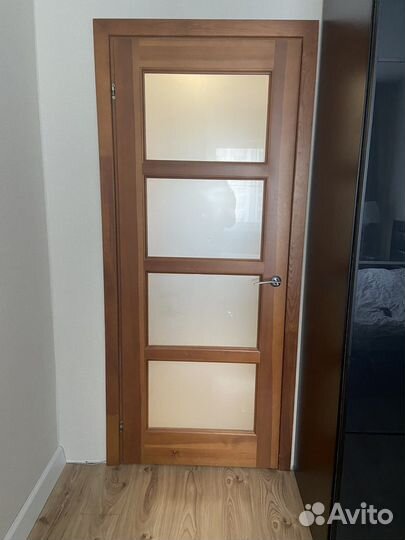 Межкомнатные двери с коробкой и доборами Валховец