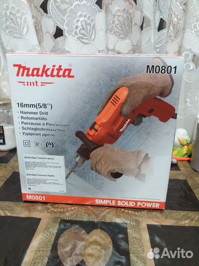 Makita Отличный подарок Дрель с ударом макита