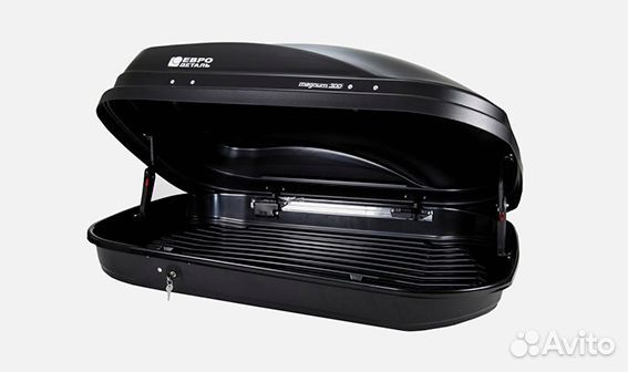 Бокс автомобильный Магнум 300 черный