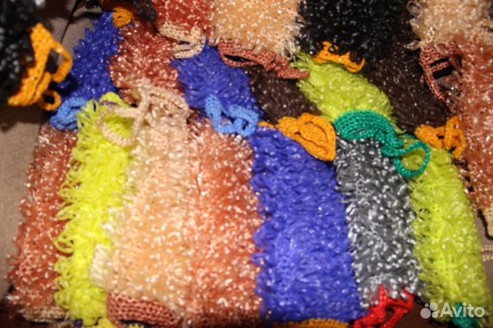 Мочалки ручной вязки