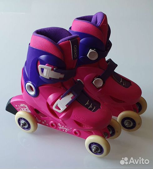 Роликовые коньки 30-32 раздвижные
