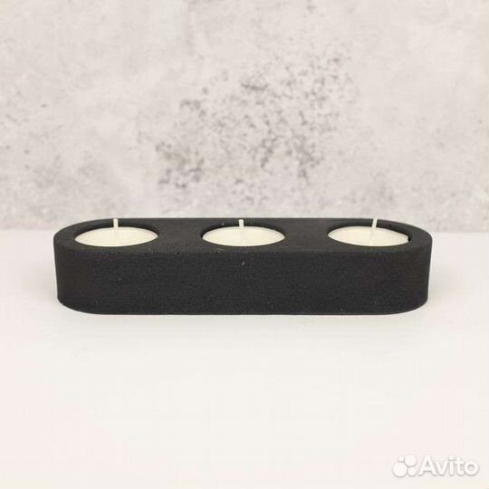 Тройной подсвечник/домашний декор/ подарки