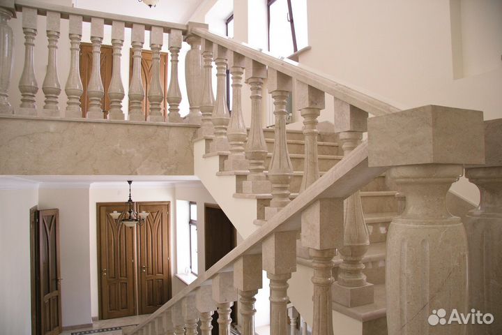 Изготовление лестниц и ступеней из камня