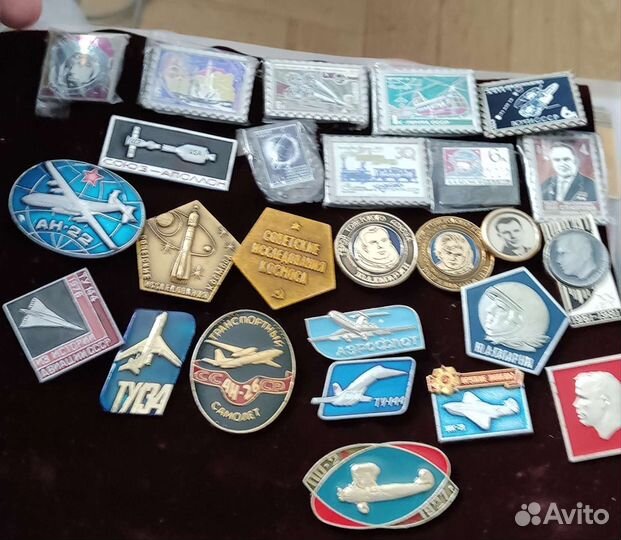 Значки СССР алюминиевые редкие
