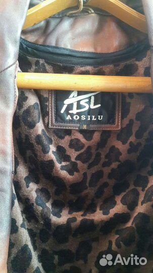 Куртка кожаная женская 46 р-р