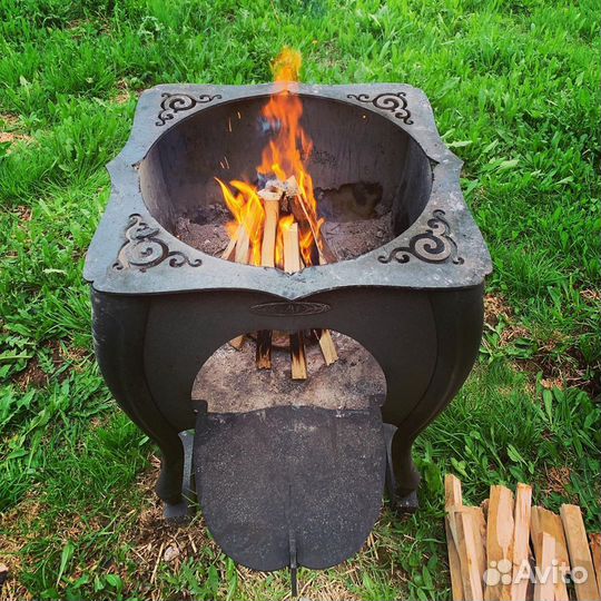 Печь под казан 