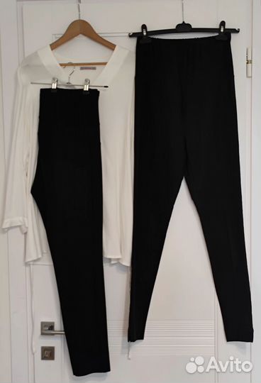 Пакет для беременной, брюки 2шт, блузка и шопер