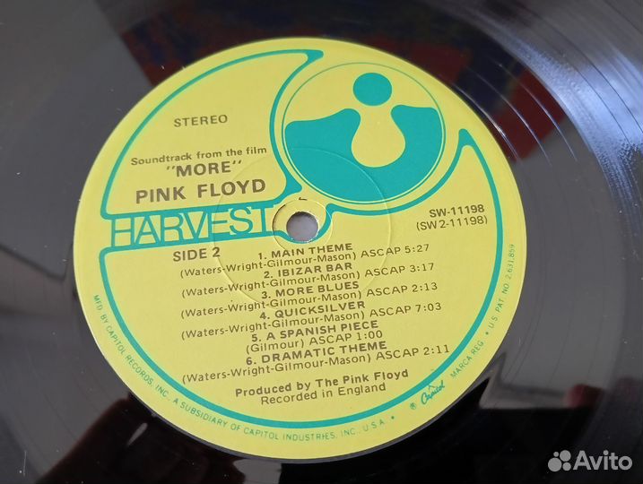 Pink Floyd – Soundtrack From The Film More(US 73)