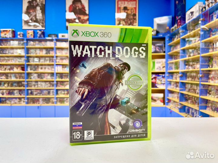 Watch Dogs xbox 360 Диск