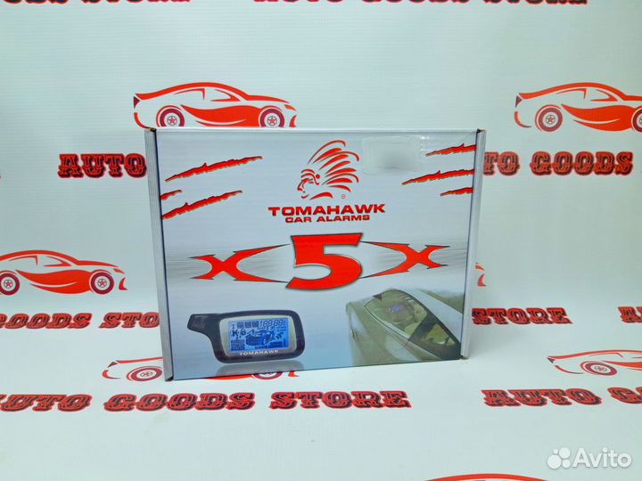 Автосигнализация Tomahawk X5 автозапуск