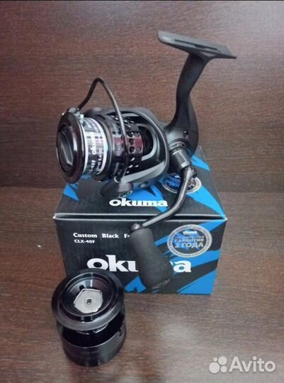 Катушка Okuma Custom Black Feeder clxf-40FD