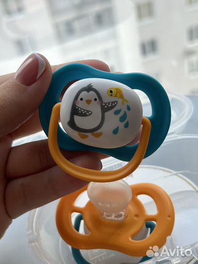 Соска пустышка avent 6 18