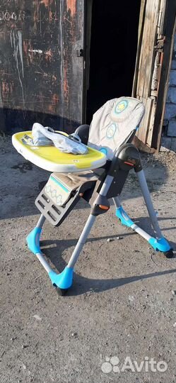Стульчик для кормления chicco polly