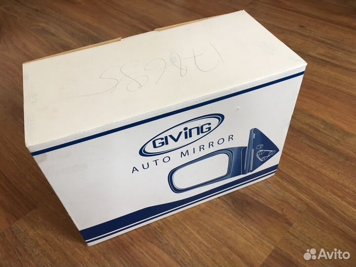 Зеркало боковое водительское на Ауди А4, кузов В6