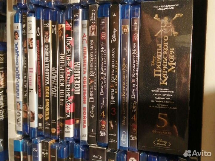 Блюрей диски лицензия П,Е,Ж,Т