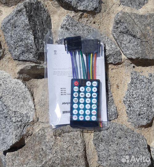 Автомагнитола 2 DIN экран 7 дюймов, Bluetooth, USB