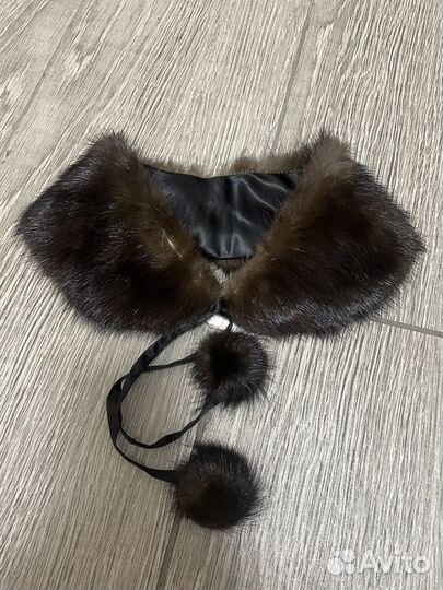 Норковый воротник детский