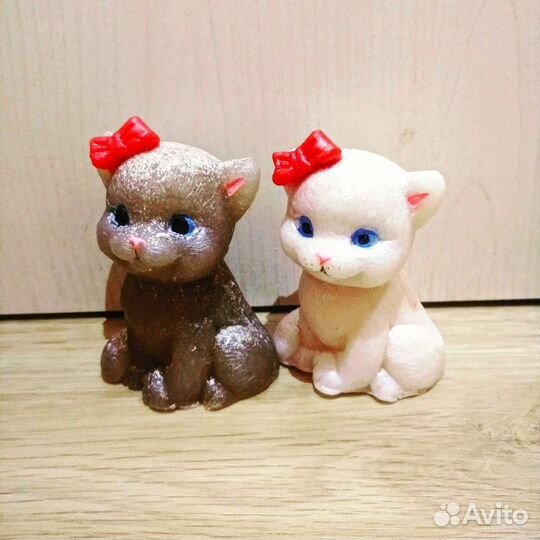 Мыло ручной работы котики