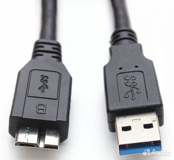 Новый кабель USB 3.0 для жёсткого диска длина 1,8м