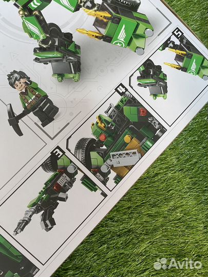 Конструктор - трансформер: грузовик, 535 деталей