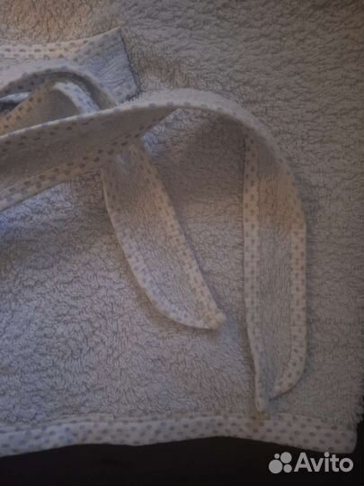 Детский махровый халат, р. 92-98см