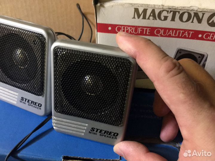 Колонки портативные Magton (Германия 89год)