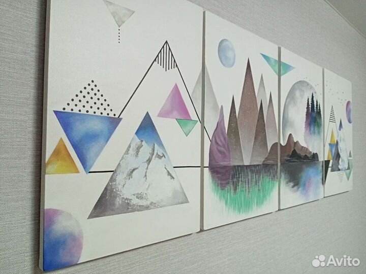 Роспись стен, интерьерные картины