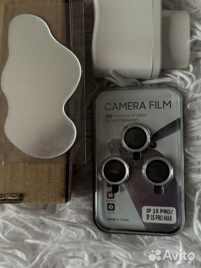 Защитное стекло камеры iPhone + селфи зеркало